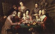 Charles Wilson Peale The Peale Family oil painting artist